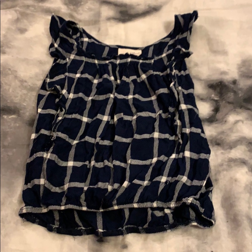 flannel tank top